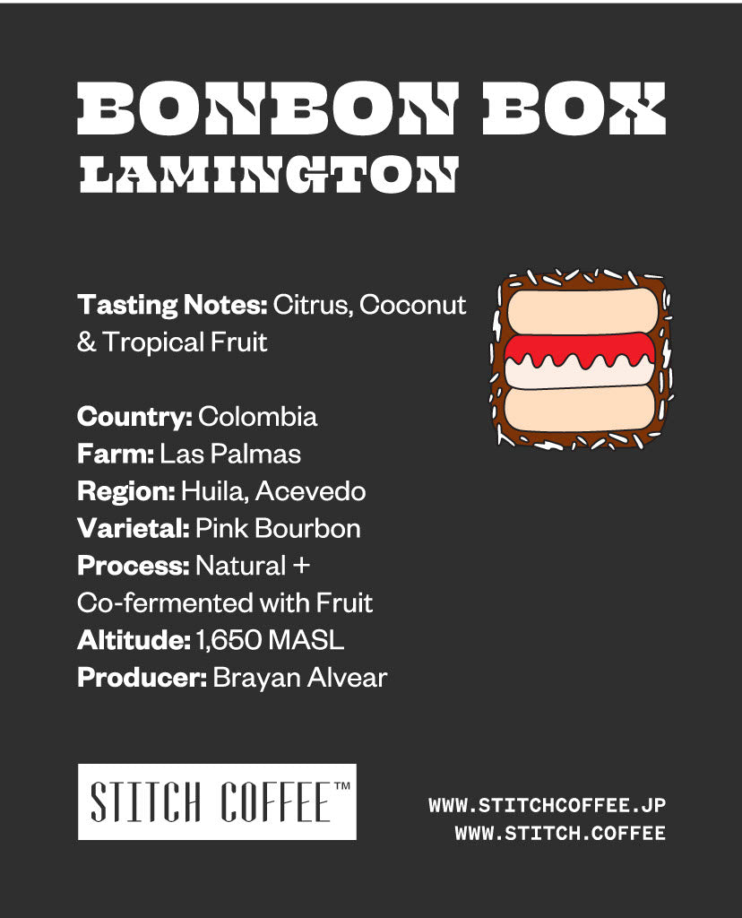 ISSHU-KAN BONBON BOX - DRIP COFFEE BAGS - LAMINGTON