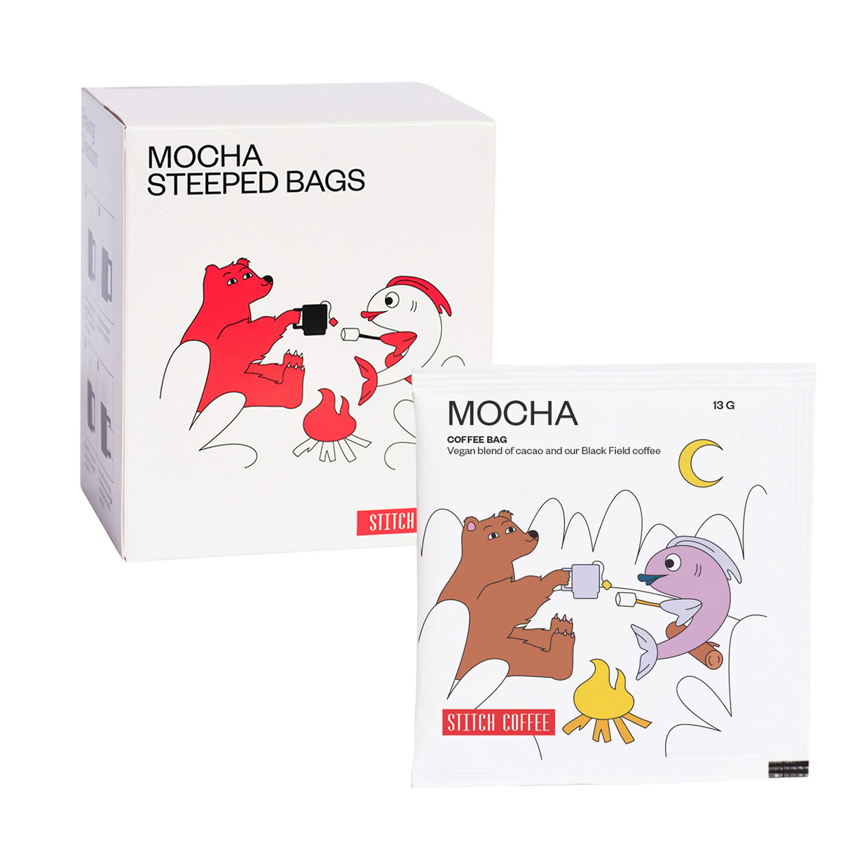 SHINKAI MOCHA STEEPED BAGS 10Packs BOX