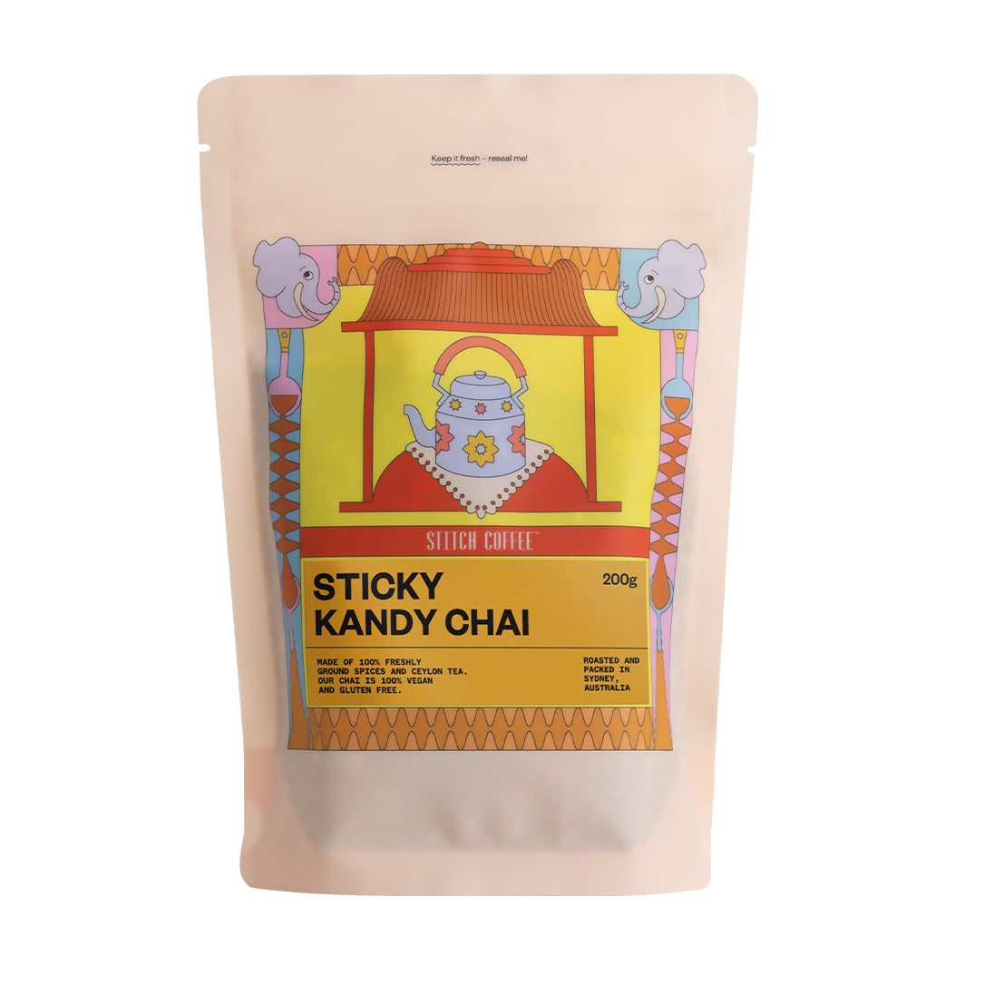 STICKY KANDY CHAI (Vegan)