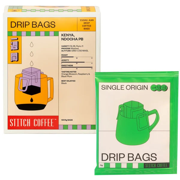 ISSHU-KAN KENYA DRIP BAGS 10PACKS BOX