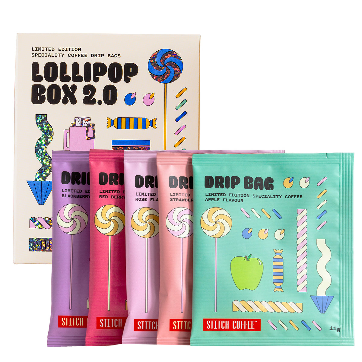 ISSHU-KAN LOLLIPOP 2.0 COFFEE DRIP BAGS BOX