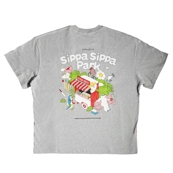 sippa sippa park TEE-GREY