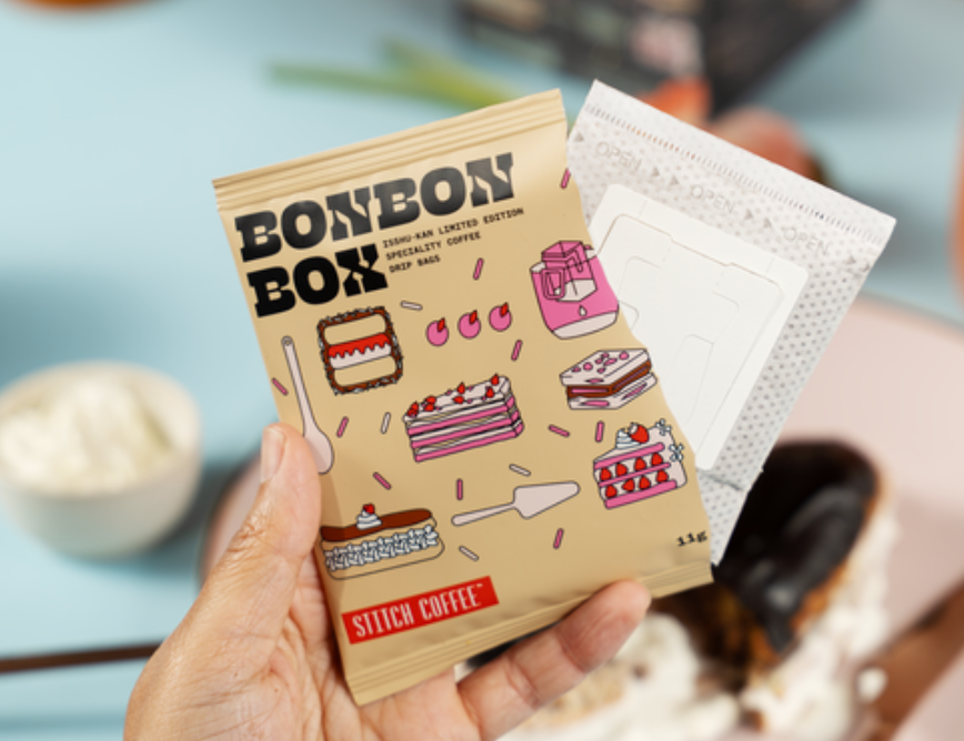 ISSHU-KAN BONBON BOX - DRIP COFFEE BAGS - ECLAIR
